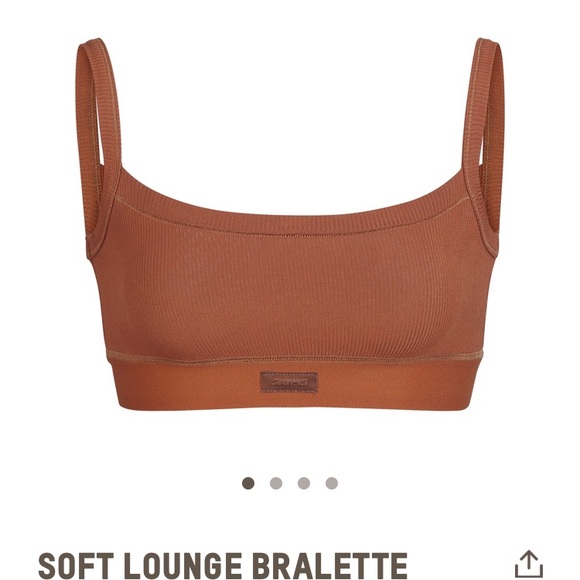 SKIMS Other - SKIMS Soft Lounge copper Bralette